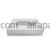Коробка квадратна з вікном біла